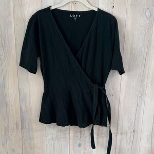 Loft Wrap Top Size M